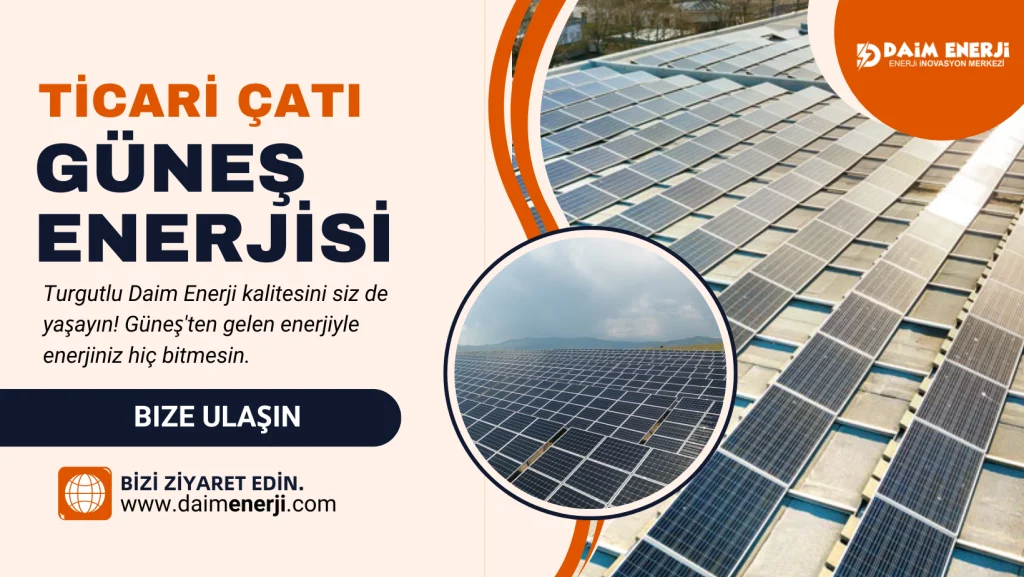 turgutlu ticari güneş enerjisi